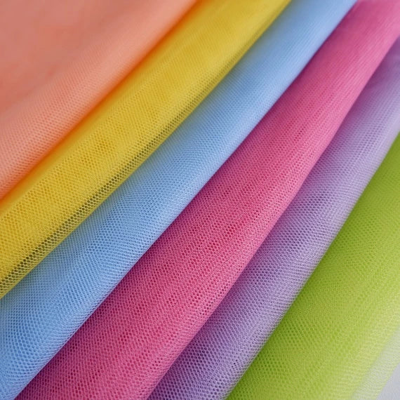 Kain Tile Polos / Soft Tulle Tule Stretch