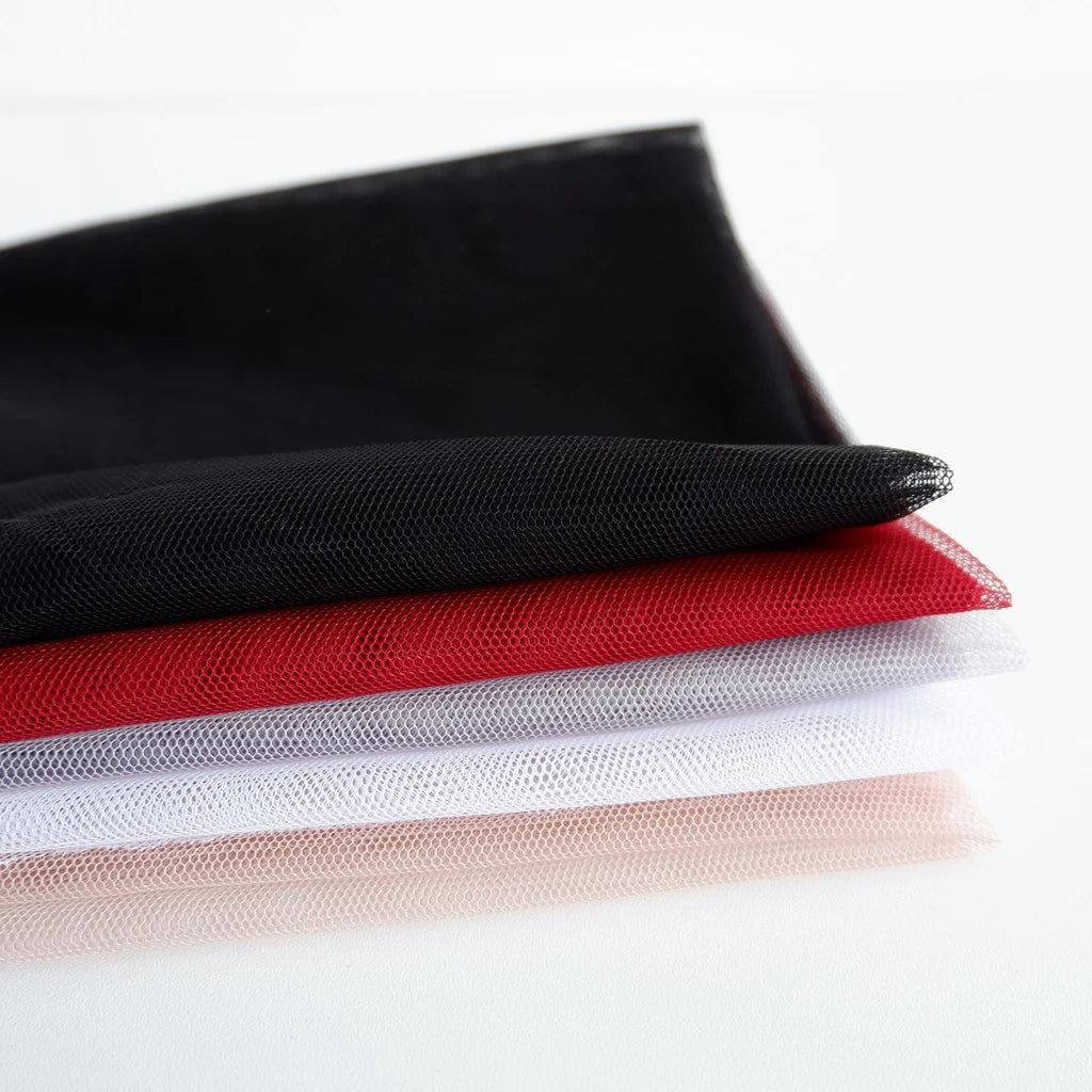 Kain Tile Polos / Soft Tulle Tule Stretch
