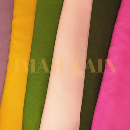 Kain Woolpeach / Wolfis / Wolpis / Wolvis Premium Gamis