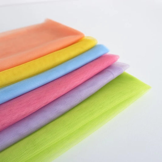 Kain Tile Polos / Soft Tulle Tule Stretch
