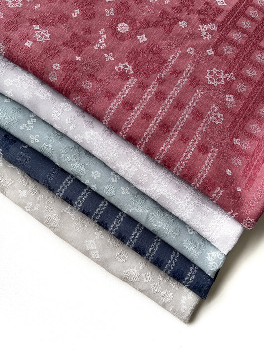 Kain Rayon Jacquard Premium / Kain Rayon Jacquard Bahan Baju Koko/ Kain Rayon Jaguar