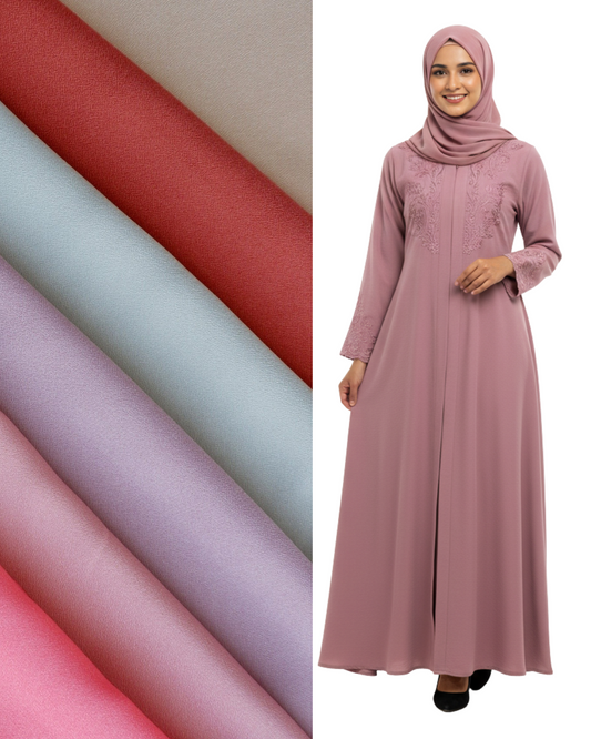PREMIUM Amunzen / Wollycrepe / Mosscrepe / Moscrepe fabric